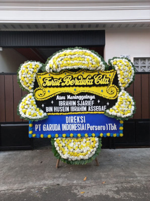 Papan Bunga Duka di Sukoharjo