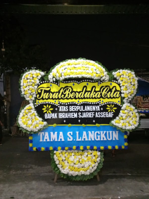 Papan Bunga Duka di Sukoharjo