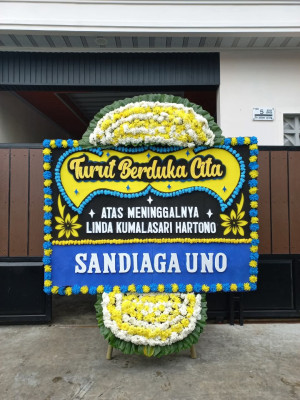 Papan Bunga Duka di Sukoharjo