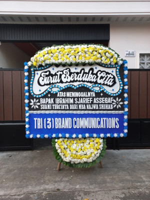 Papan Bunga Duka di Sukoharjo